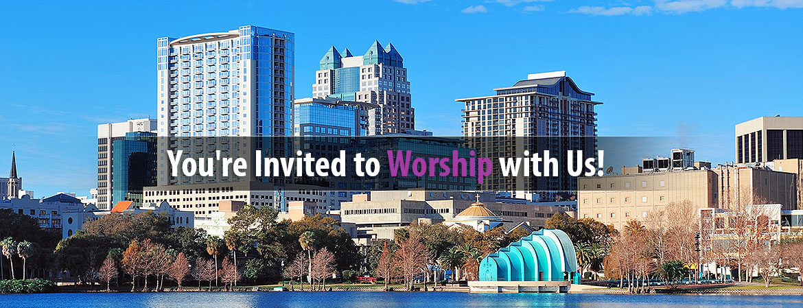 You're invited to Worship With Us!